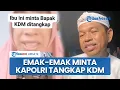Viral Video Emak-emak Minta Kapolri Tangkap Dedi Mulyadi karena Buat Kebijakan Bawa Murid ke Barak