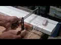How cut a slatted venetian blind