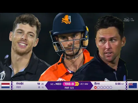 Download MP3 New Zealand vs Netherlands Full Match Highlights, NZ vs NED 6th World Cup Match Full Highlights