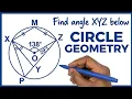 Circle Geometry Simplified Visual Explanation Given for Each Step