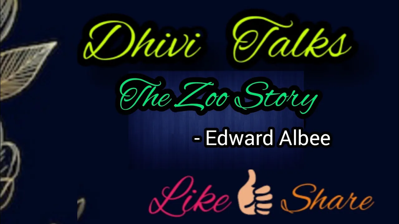 The zoo story by Edward Albee