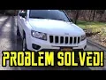 Jeep bucking hard shift missing hesitation 2 4 liter fix Patriot Compass Problem solved