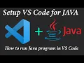 How to Setup Visual Studio Code Vs Code for Java Programming in Linux Death Code