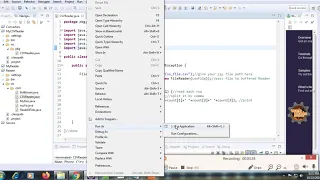 How to read CSV file in Eclipse using java