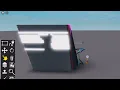 Bad Apple but in Roblox Circuit Game on a 32x32 LED