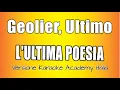 Download Lagu Geolier, Ultimo - L'ULTIMA POESIA (Versione Karaoke Academy Italia)