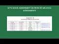 Assignment 38 - Let s solve Assignment 38 from 50 ms excel assignments DATEDIF