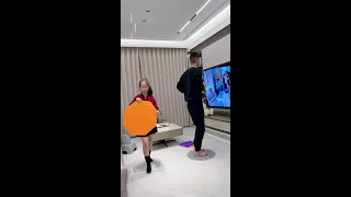 The Whole People Are Doing Ultra Slow Running With Foot Massage Acupressure Board It Feels So Refr 