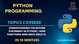 Understanding the return Statement in Python How Functions Send Back Results