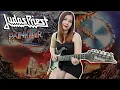 Download Lagu JUDAS PRIEST - Painkiller Guitar Cover Xvive u4 | Juliana Wilson