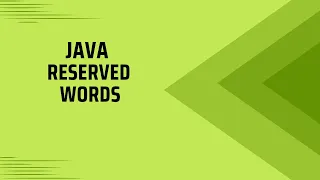 Java Reserved Words Explained in Hindi Java Keywords Java Tutorial for Beginners
