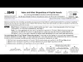 IRS Form 8949 walkthrough ARCHIVED COPY - READ COMMENTS ONLY