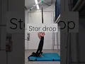 Aerial silks star drop
