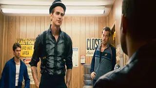 they took the skinny guys money and tried to beat him up not realizing how capable he was