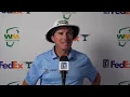 Joel Dahmen Chips In on 16 Wearing a Seahawks Helmet Phoenix Open Round 1 Interview