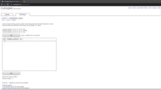 List-1 common - end Python Tutorial Codingbat com