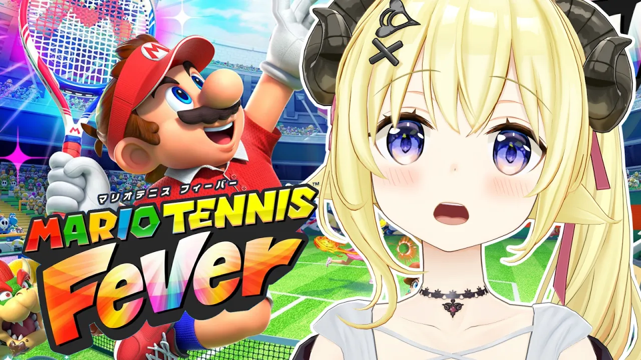 【 マリオテニス フィーバー 】今夜は、わためぇテニスフィーバー！！🎾【角巻わため/ホロライブ４期生】