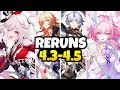 NEW UPDATE RERUN CHARACTER BANNER ROADMAP FOR 4 3-4 5 Cyrene Sparxie MORE - Honkai Star Rail