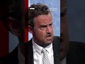 Matthew Perry went head-to-head with journalist Peter Hitchens on drug addiction in 2013