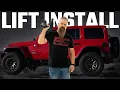 Installing a Jeep Wrangler JL 3 5-inch Suspension Lift Kit by Rough Country