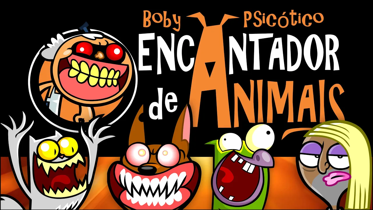Boby Psicótico - Encantador de Animais ???? Animação 2D Irmãos Piologo