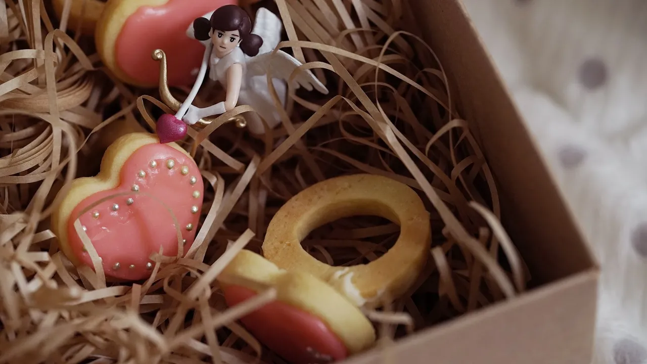  !  : Heart Ring Cookies for Valentine : 