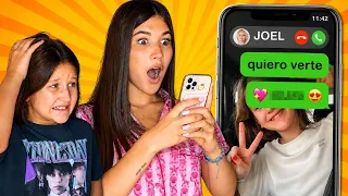 REVISO EL MÓVIL de mi hermanita y ENCUENTRO ESTO! 😱 | Daniela Golubeva
