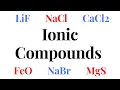 IONIC COMPOUNDS SUPER EASY