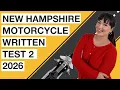 New Hampshire Motorcycle License Practice Exam 2026 Round 2