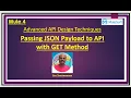 Base64 Encoding Technique - Passing JSON Payload in GET Method