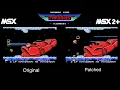 MSX Parodius Enhancement Patch Smooth Scroll MSX2 3 58Mhz