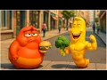 Download Lagu Greens And Hamburger - LARVA - Larva Moon