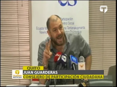 Consejero Guarderas presentará denuncia contra alcalde de Quito Pabel Muñoz