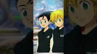 ميليوداس و زيلدريس من انمي خطايا السبع المميتة حسب طلب المتابعين 