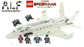 Lego Spider Man 76130 Stark Jet and the Drone Attack Speed Build