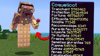 Finir Minecraft mais quand je SAUTE mon STUFF S'ENCHANTE..
