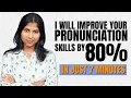 I will Improve your Pronunciation by 80 in 7 Minutes Janhavi Panwar