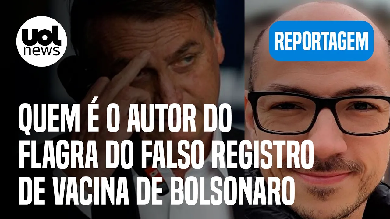 Caso Bolsonaro: quem é autor do flagra do falso registro de vacina do ex-presidente