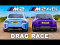 Download Lagu AWD BMW M240i v RWD BMW M2: DRAG RACE