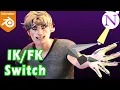 How To Make IK FK Switch In Blender - Lazy Tutorial