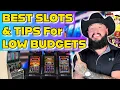 BEST SLOTS TIPS For Low Budget Players 100 Bankroll