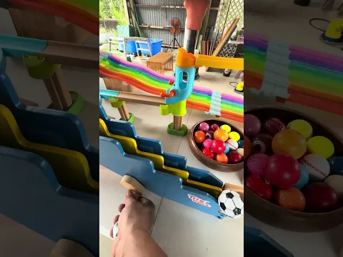 Miraculous marble run that’s fun and entertaining#marblerun #asmr