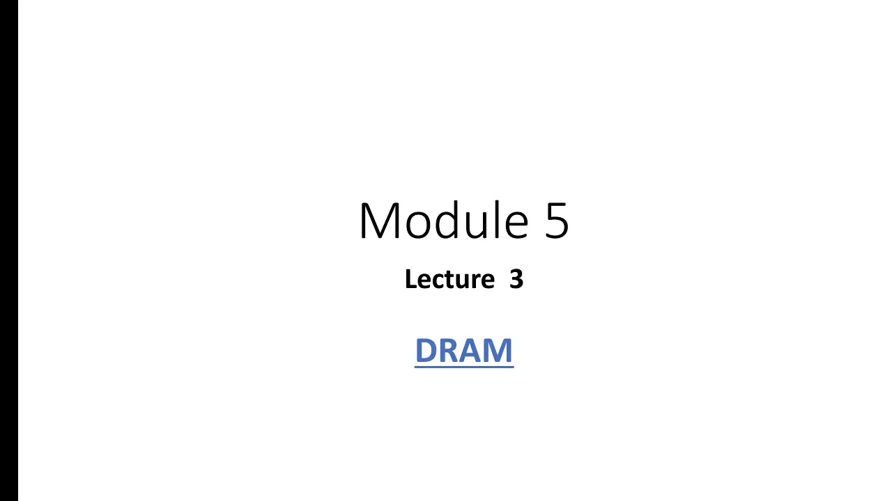 DRAM - VLSI