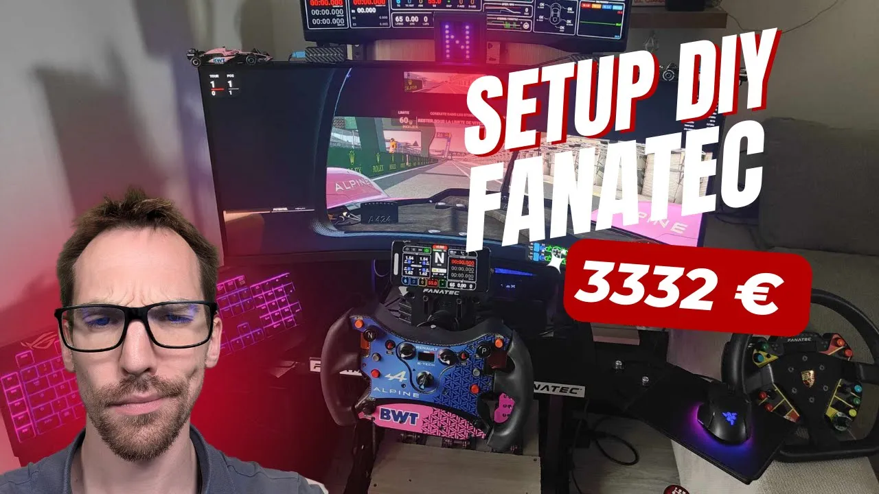 DIY & Fanatec : Un Setup Sim Racing Unique pour 3332 €