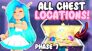 ALL CHESTS IN THE DORMITORY BATHING QUARTERS PHASE 7 Roblox Royale High Campus 3