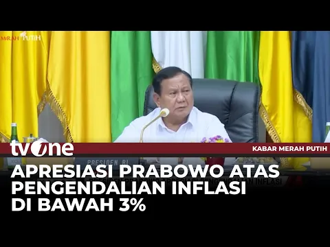 Presiden Prabowo Apresiasi dalam Upaya Pengendalian Inflasi