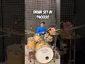 Lagu Drum Set In ₹ 40000 | Rockstar | Janny Dholi #trending #drums #shorts