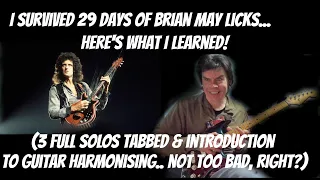 Download I Survived 29 Days Of Brian May Solos.. Here's What I Learned! (3 FULL solos \u0026 guitar harmony intro) MP3