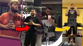 6 Months Weight Loss Transformation 300 to 200 Pounds
