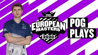 #EUMasters Pog Plays! Group Stage: 1st Round Robin